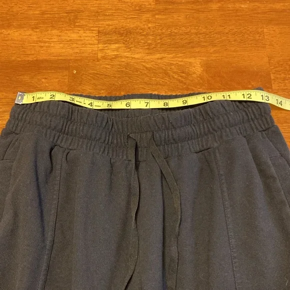 Mondetta Womens Size M Black Fleece Joggers Leggings Pants Cozy Elastic Waist - Picture 8 of 10